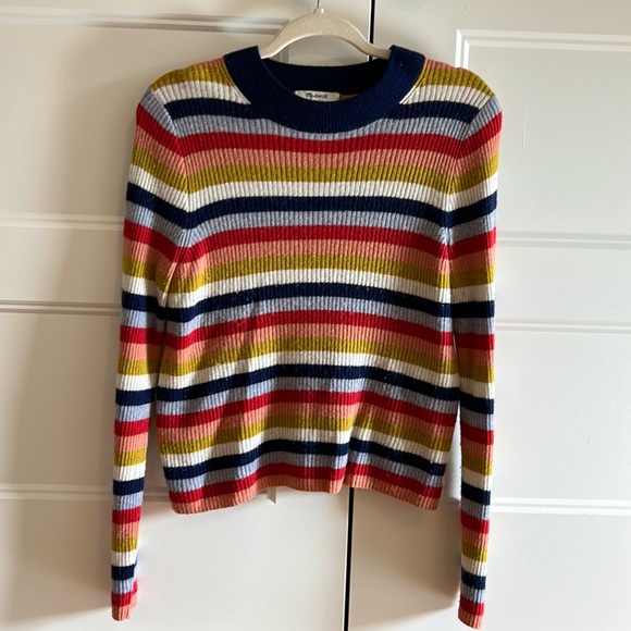 Madewell multi-colored striped sweater - Picture 1 of 4